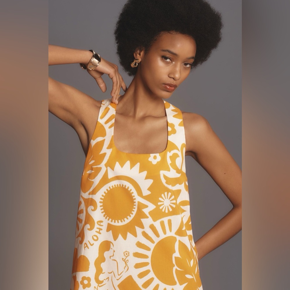 Anthropologie  Mini Sundress
Corey Lynn Calter Sleeveless Scoop-Neck - Picture 3 of 6
